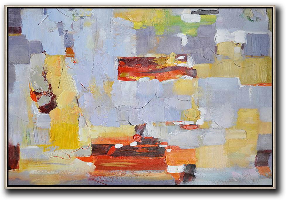 Oversized Horizontal Contemporary Art - Large Canvas Art Prints Extra Large